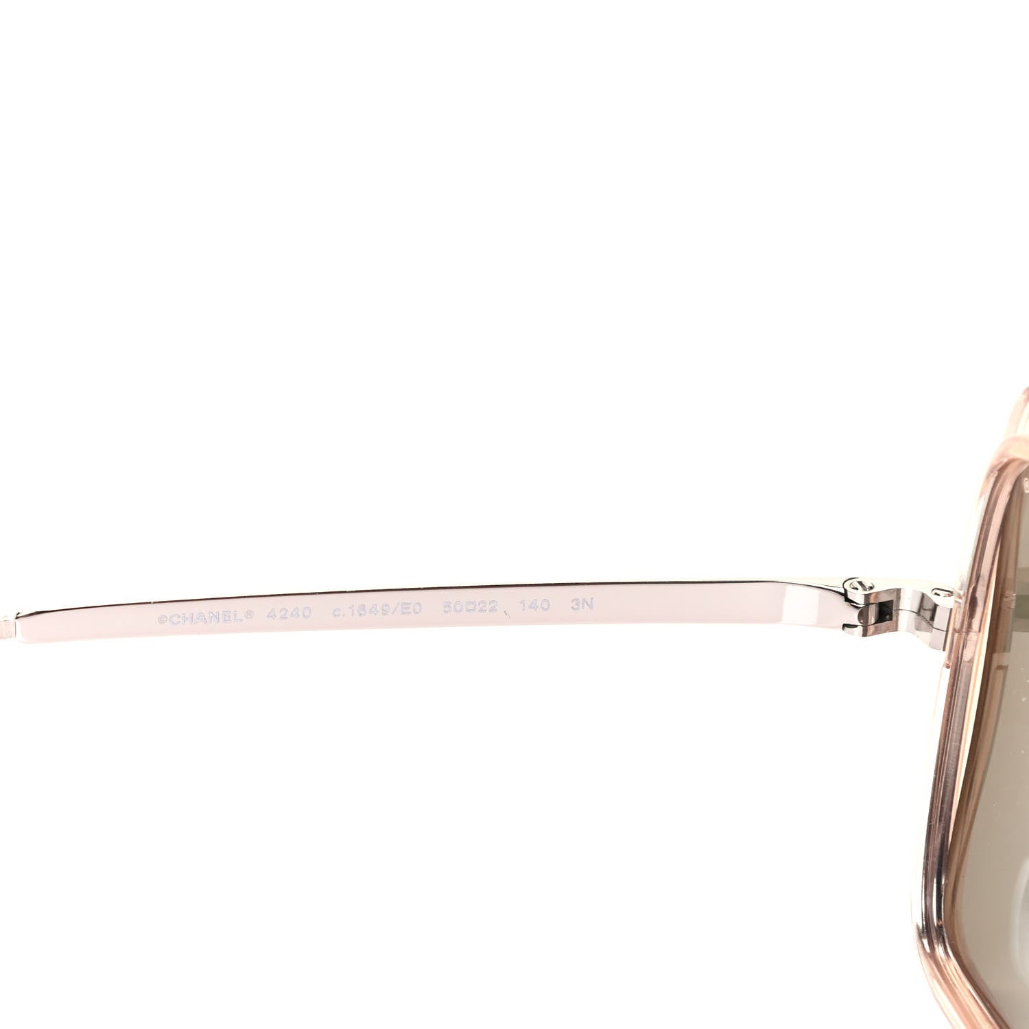 Chanel Mirror Square Sunglasses 4240 Pink 4 of 6