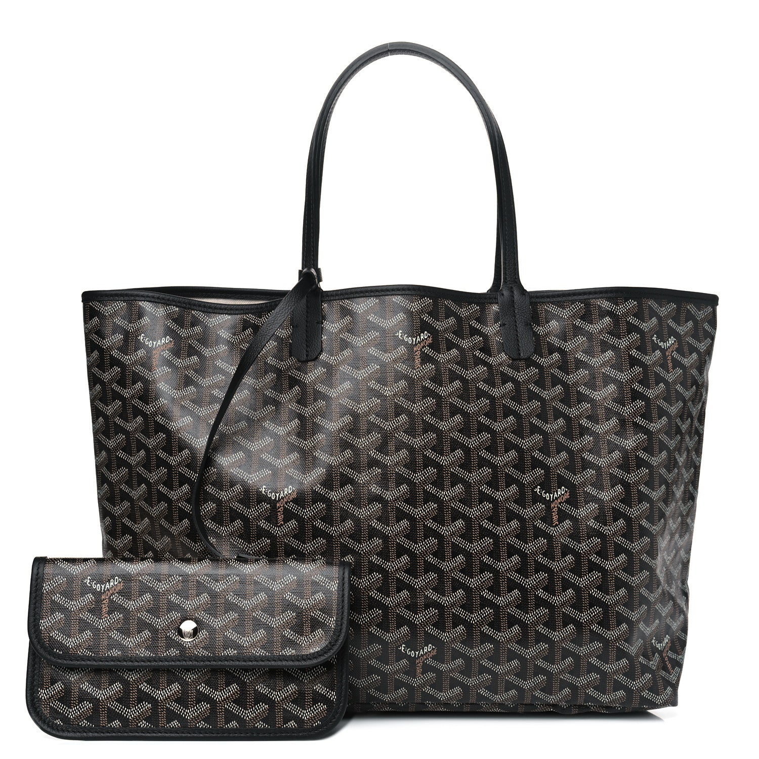 Goyard Goyardine Saint Louis PM Black 1 of 4