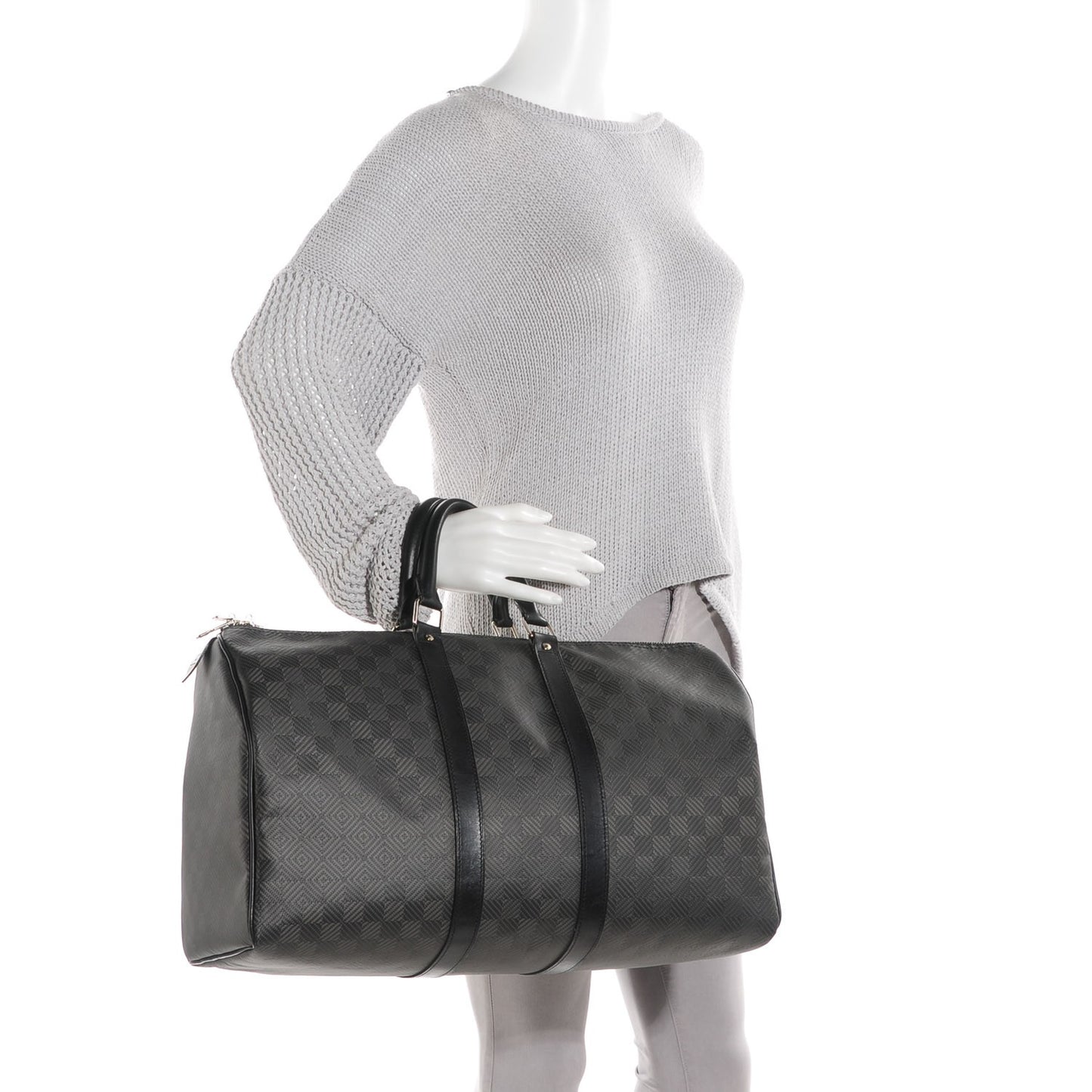 Damier Carbone Keepall 45