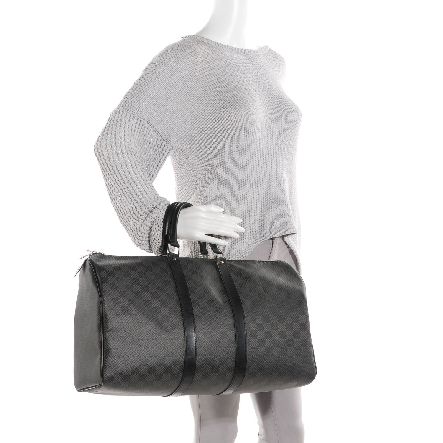 Louis Vuitton Damier Carbone Keepall 45 2 of 7