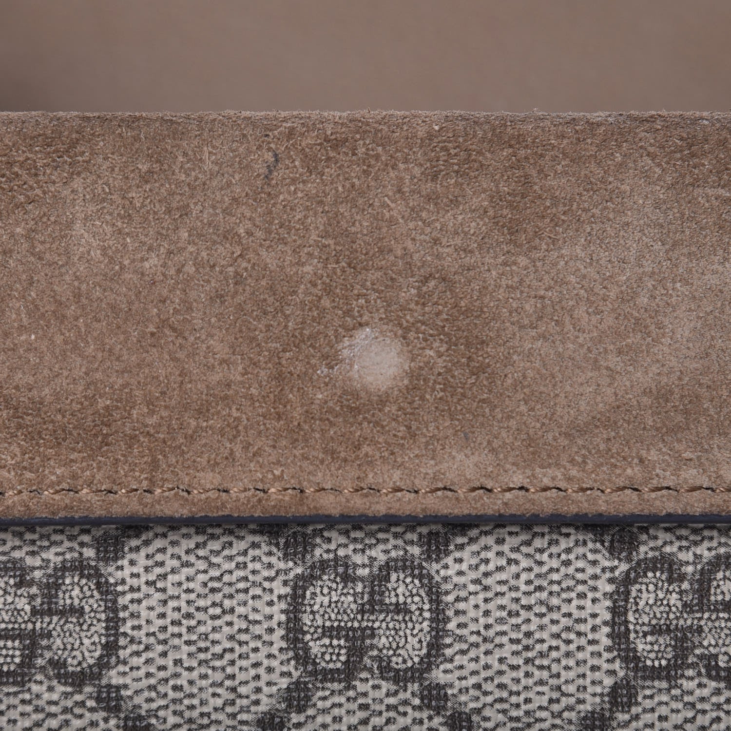 Gucci GG Supreme Monogram Super Mini Dionysus Shoulder Bag Taupe 8 of 9