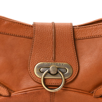 Burberry Grainy Calfskin Shoulder Bag Brown 7 of 9