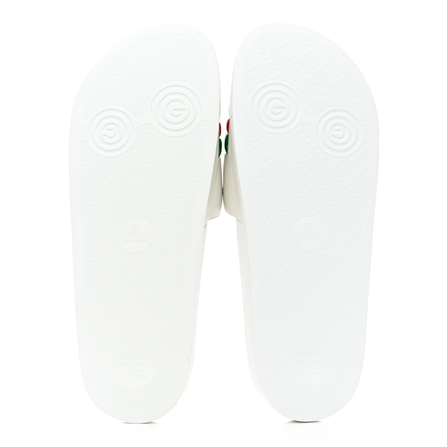 Nappa Original Gucci Mens Slide Sandals 10 Great White