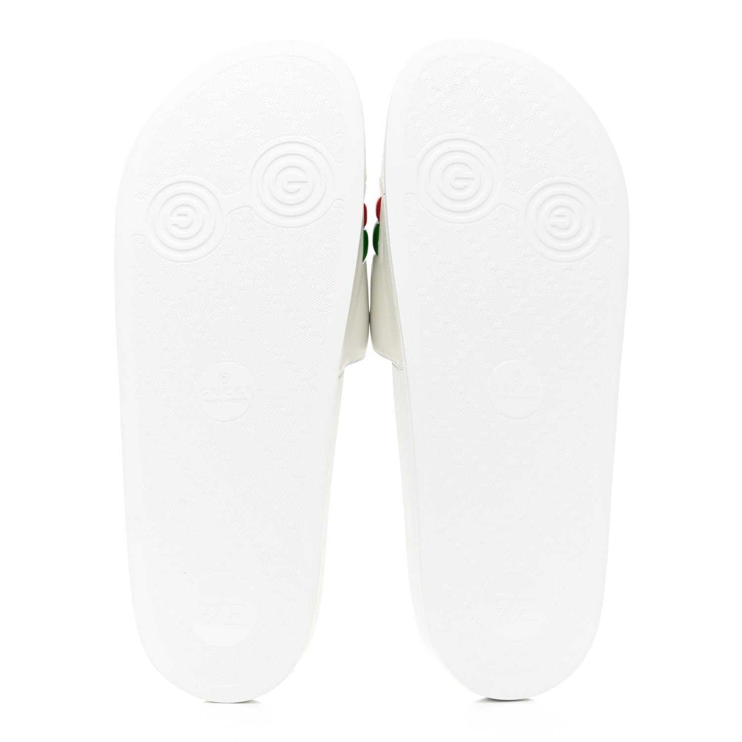 Gucci Nappa Original Gucci Mens Slide Sandals 10 Great White 5 of 9