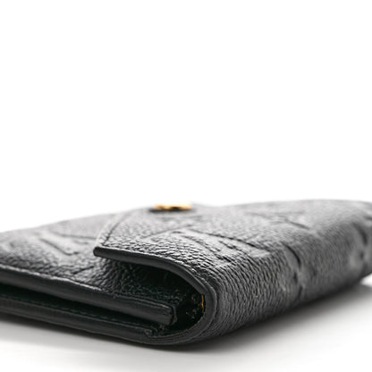 Louis Vuitton Empreinte Victorine Wallet Black 9 of 10
