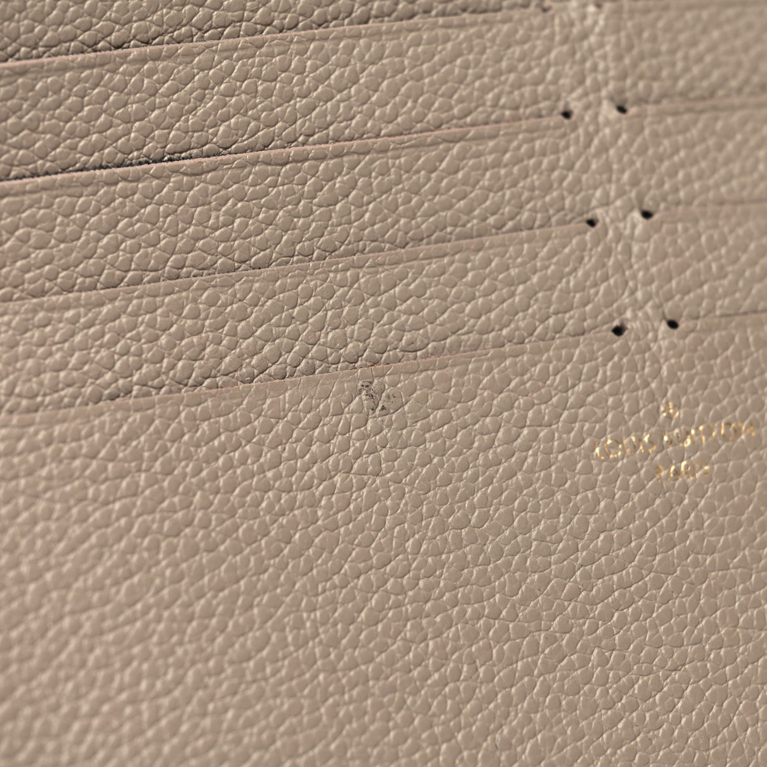 Louis Vuitton Empreinte Pochette Felicie Chain Wallet Tourterelle 16 of 18