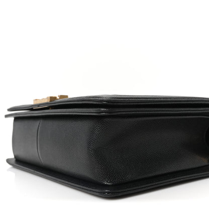 Chanel Caviar Quilted New Medium Boy Flap Black 10 of 10