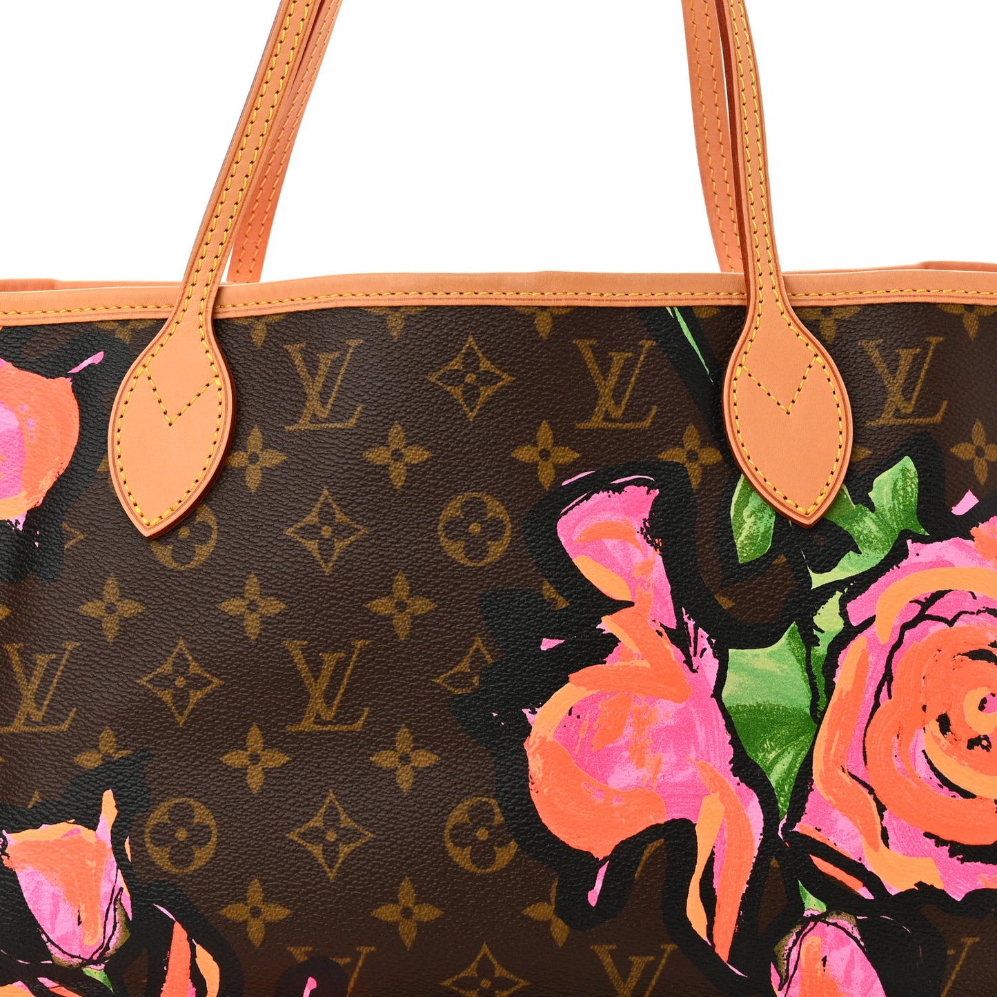 Monogram Roses Neverfull MM