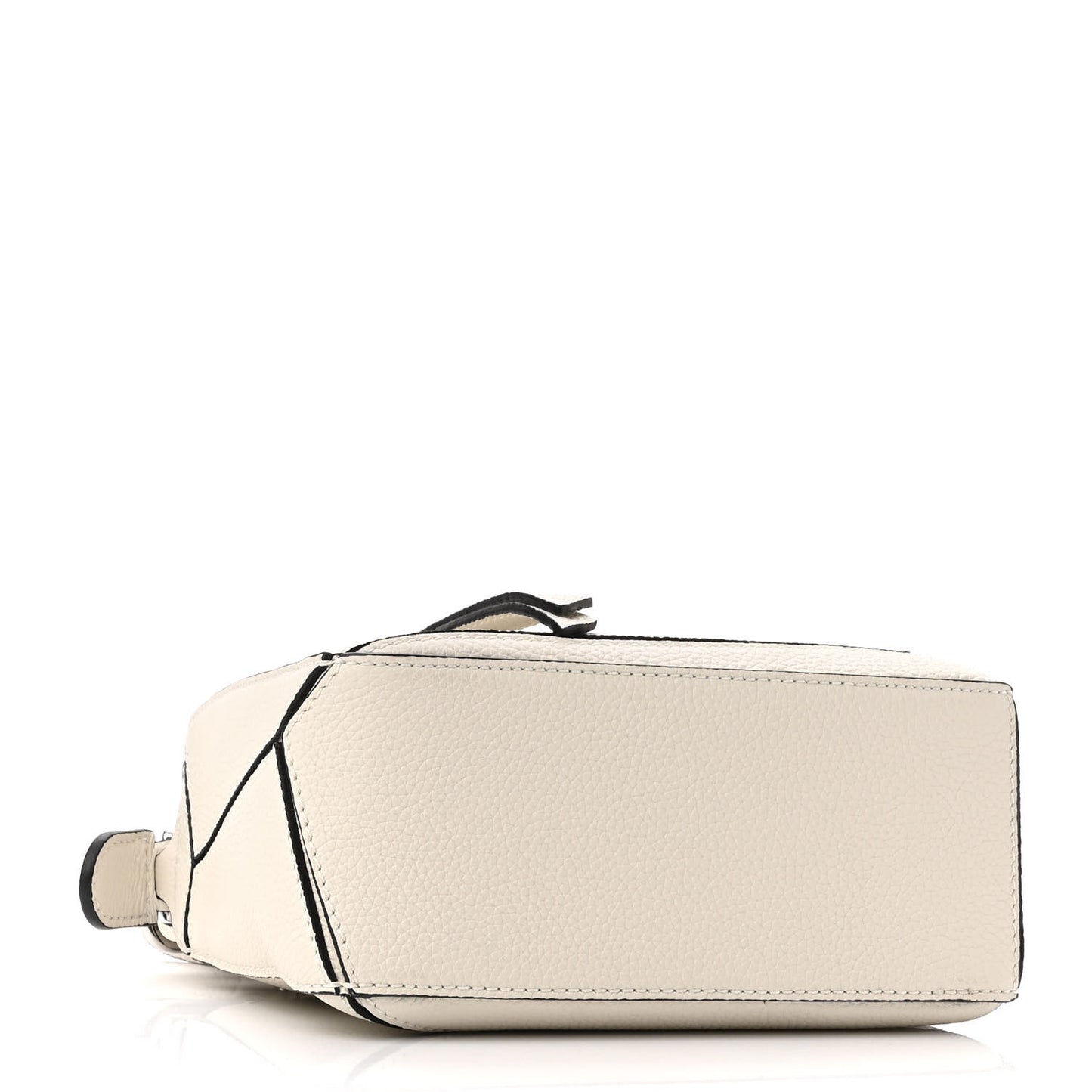 Calfskin Mini Puzzle Bag Soft White
