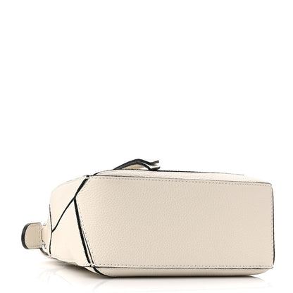 Loewe Calfskin Mini Puzzle Bag Soft White 4 of 9