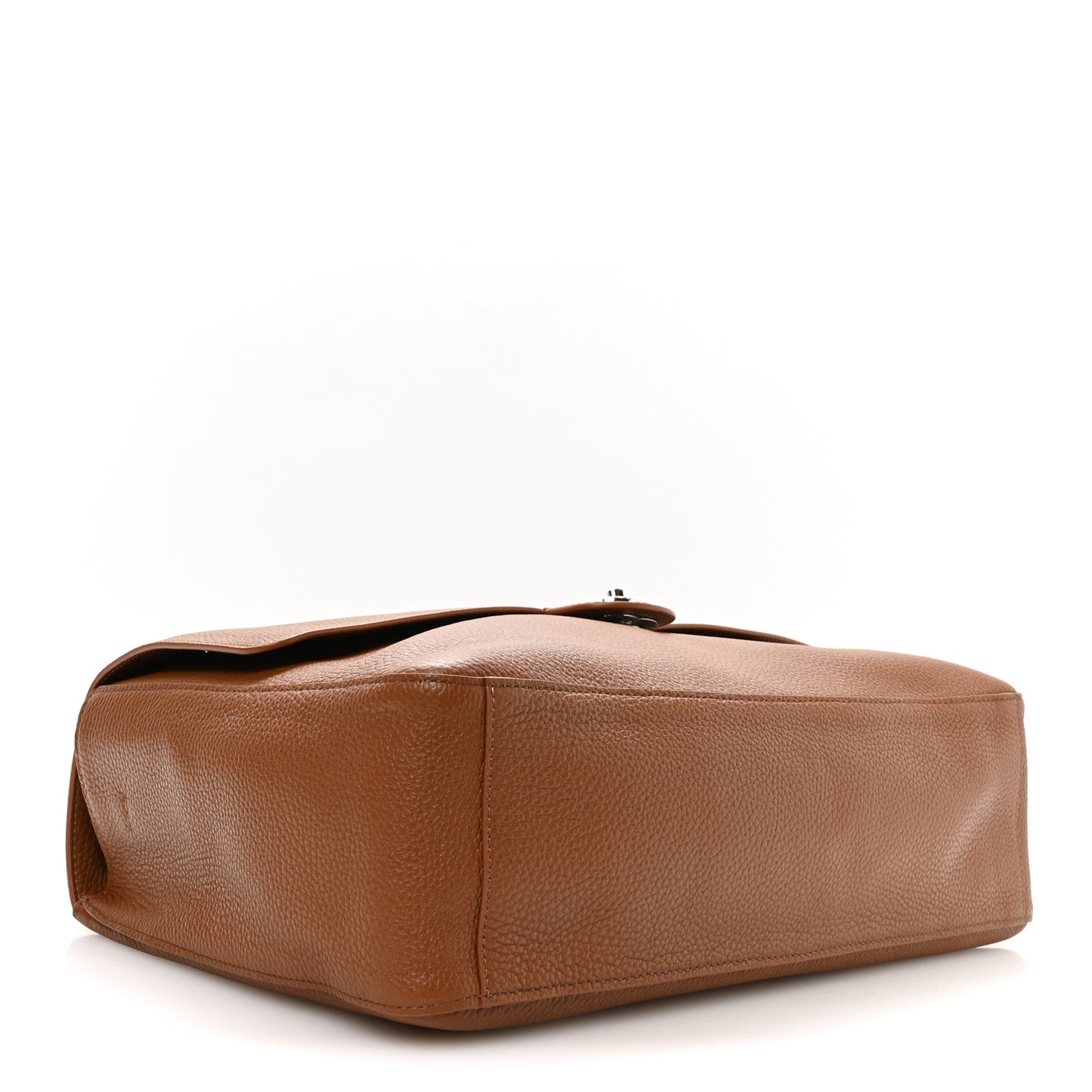 Grained Calfskin Souplissimo Maxi Flap Camel