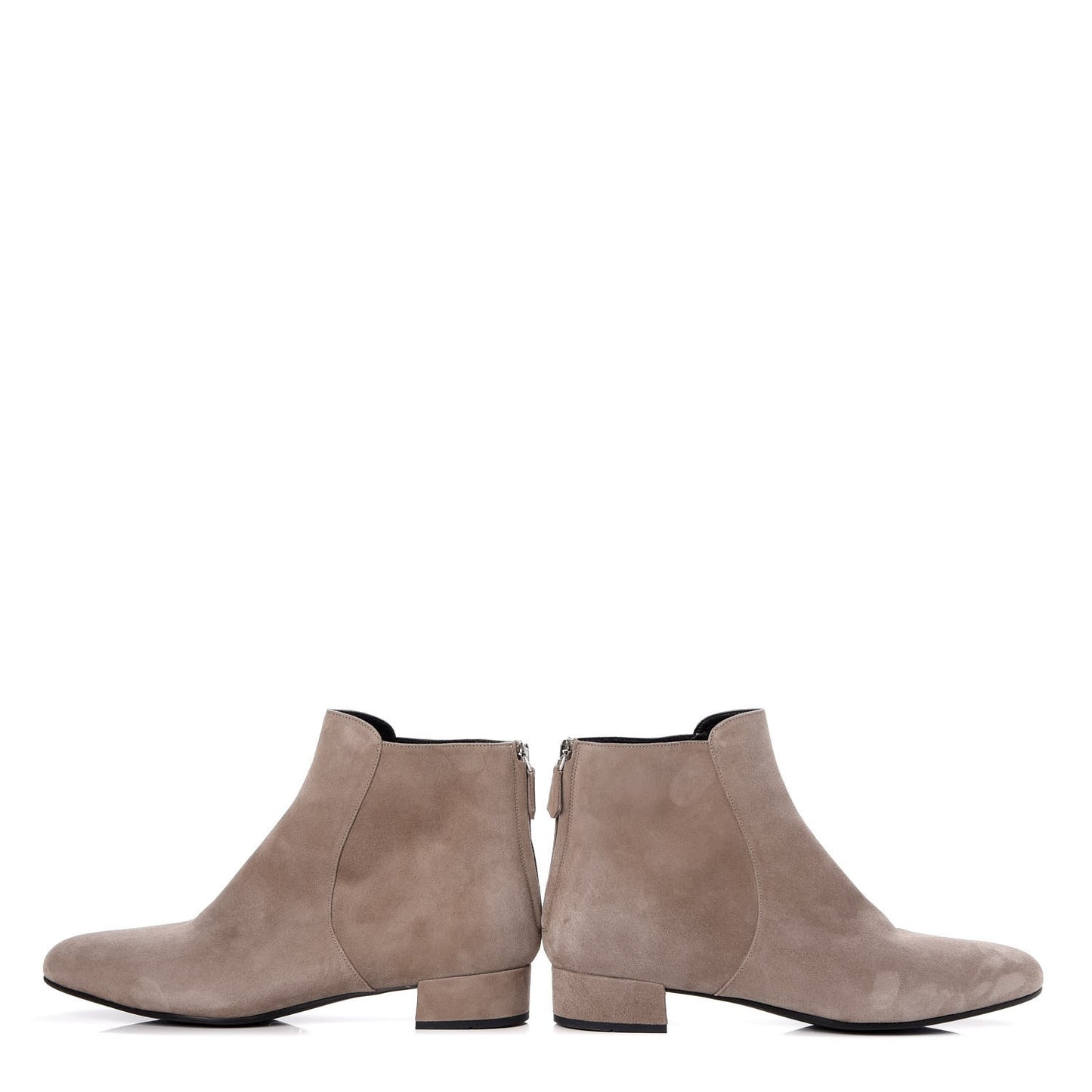 Suede Ankle Boots 39.5 Grey