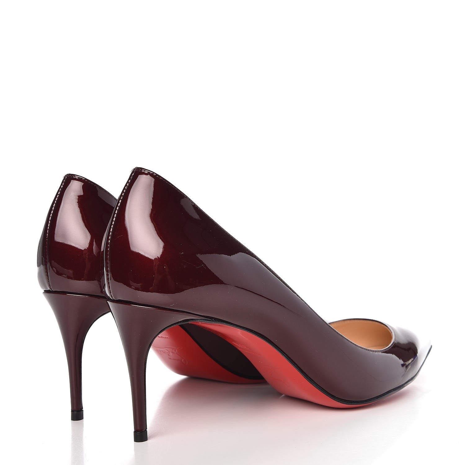 Christian Louboutin Patent Decollete 554 70 Pumps 38.5 Orthodoxe 4 of 9