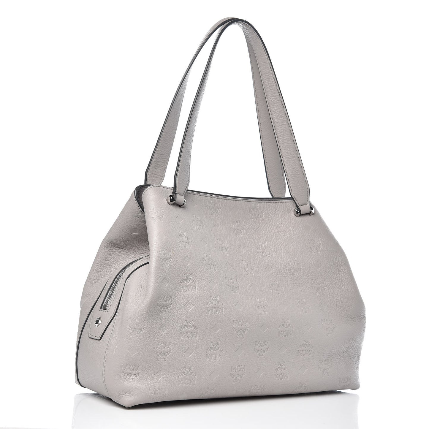 Calfskin Ottomar Monogram Essential Hobo Dove