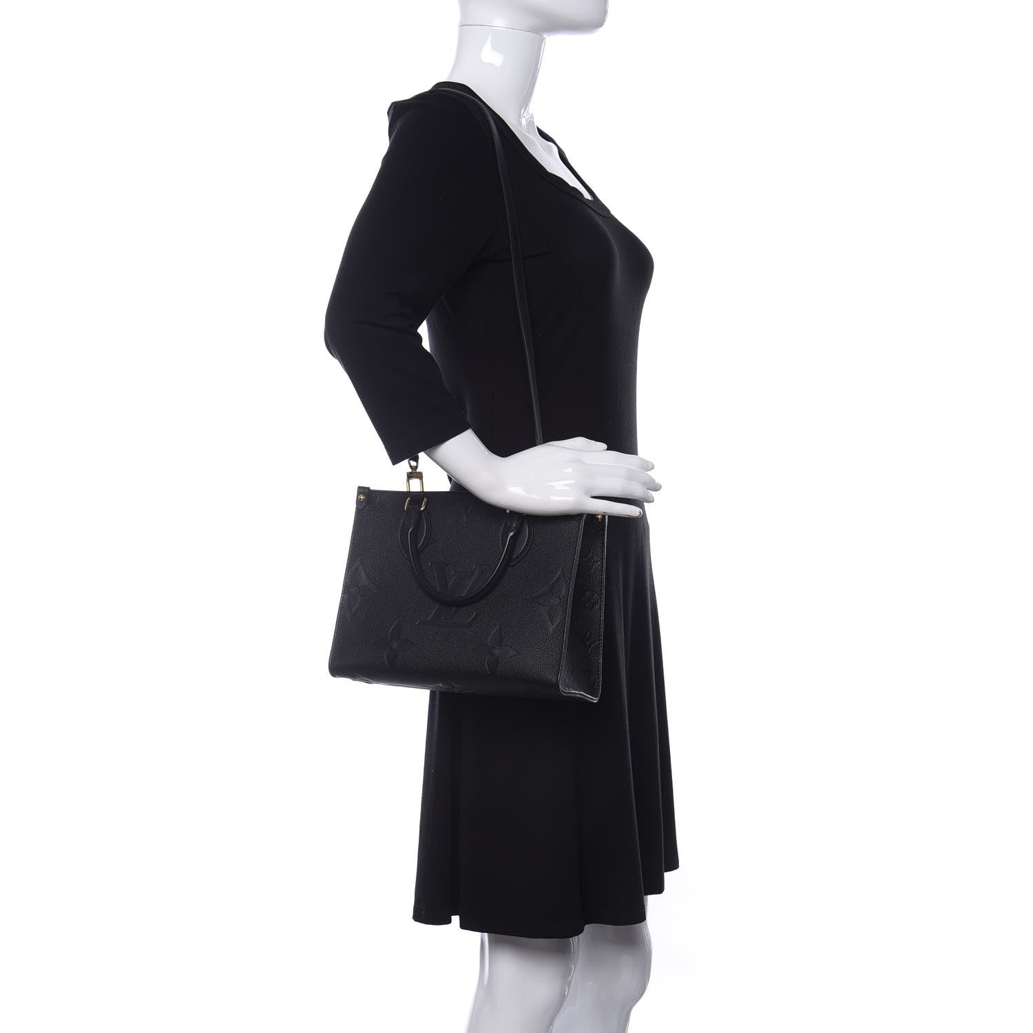 Louis Vuitton Empreinte Monogram Giant Onthego PM Black 2 of 13