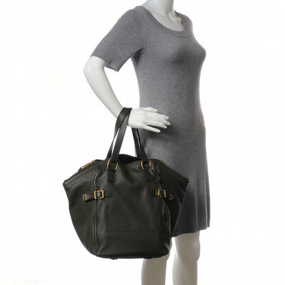 Saint Laurent Large Downtown Tote Olive 2 of 7