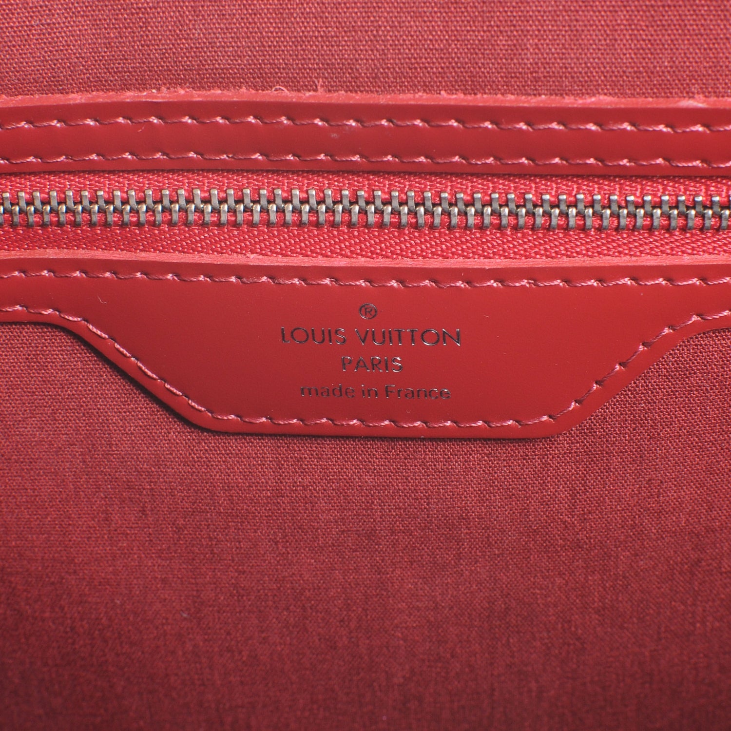 Louis Vuitton Epi Brea GM Rubis Red 8 of 9