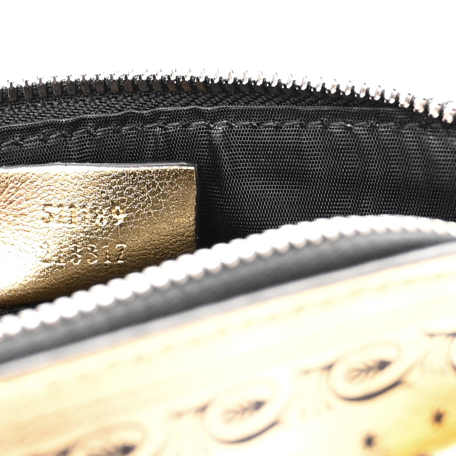 Gucci X SEGA Calfskin GUCCY Stars Mini Dome Shoulder Bag Gold 7 of 10