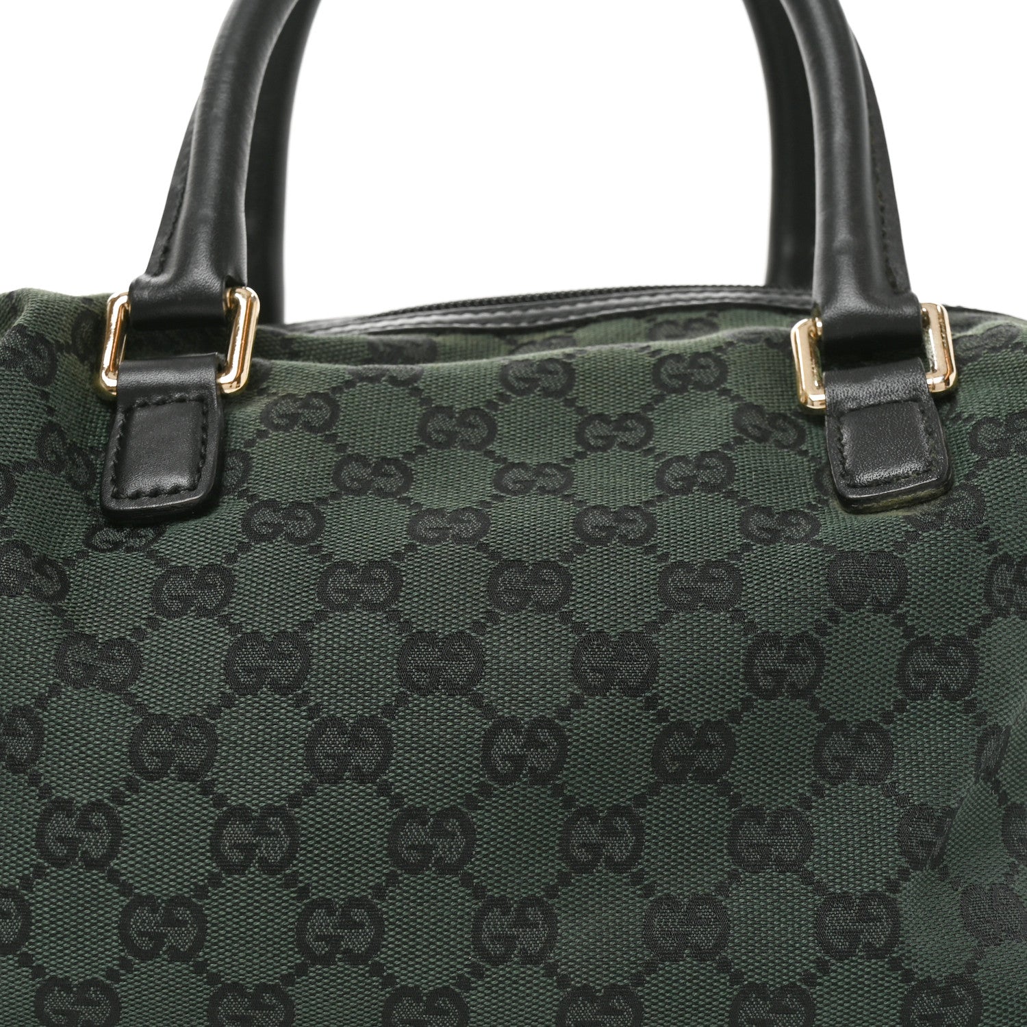 Gucci Monogram Small Boston Green 8 of 10