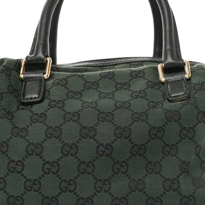 Gucci Monogram Small Boston Green 8 of 10