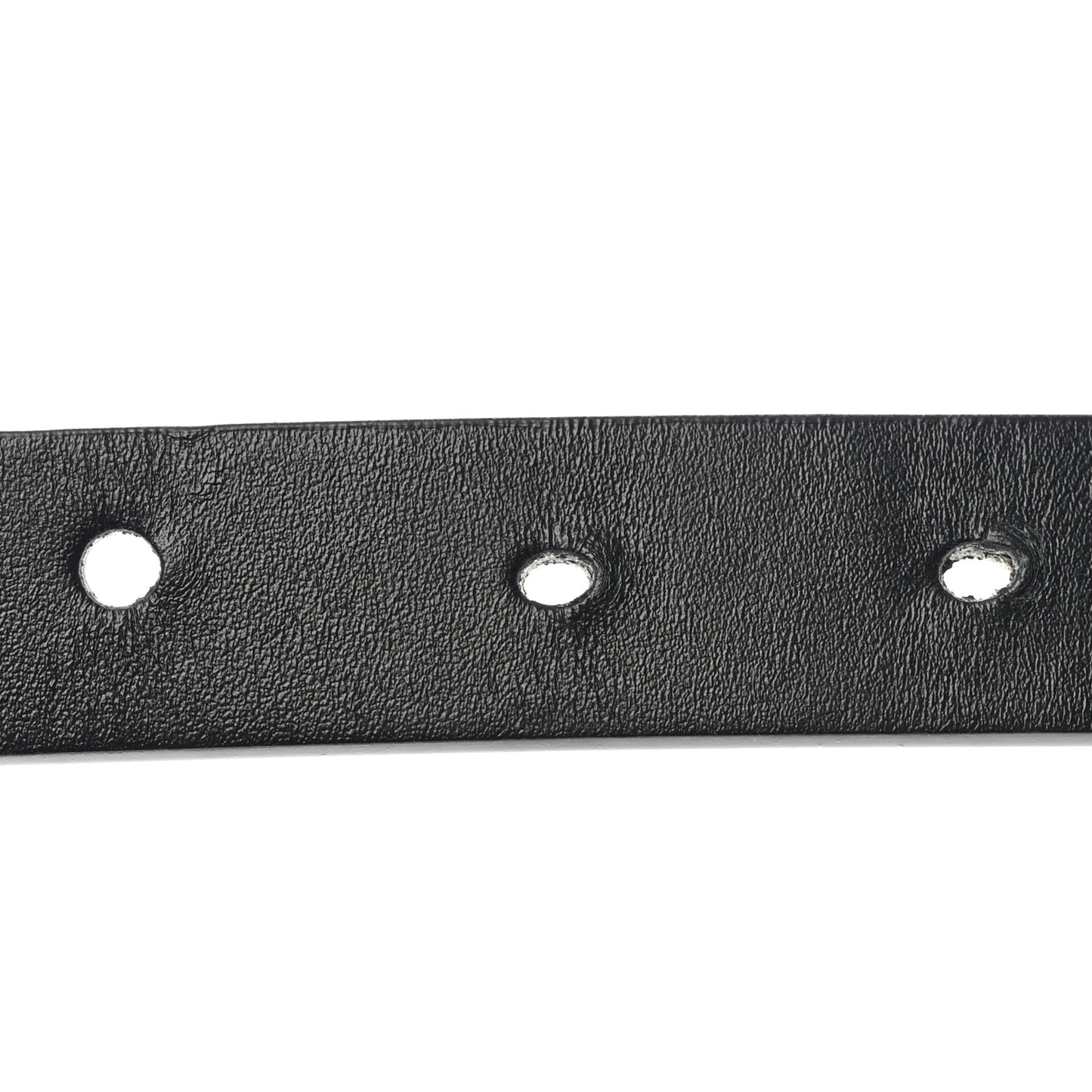 Calfskin Saddle Belt 80 Black