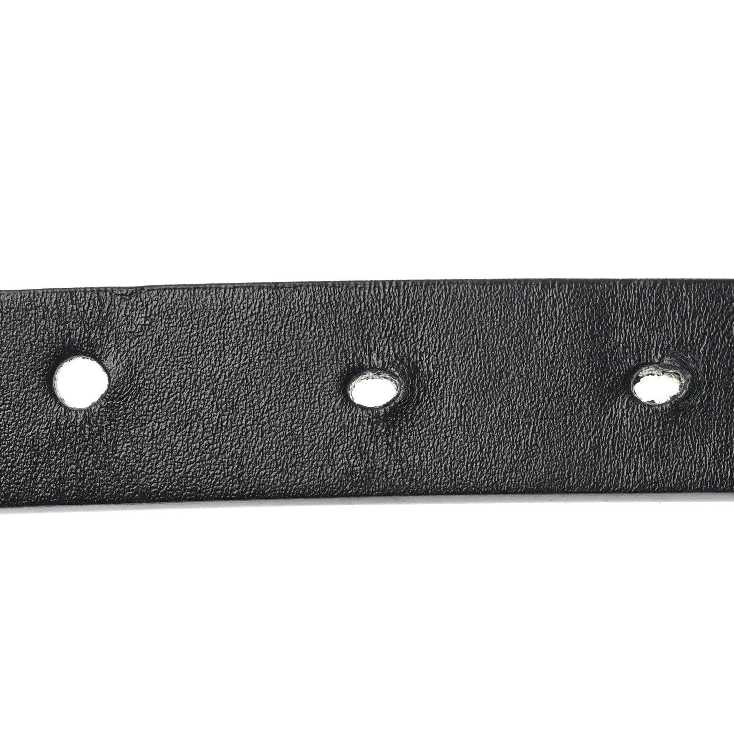 Christian Dior Calfskin Saddle Belt 80 Black 7 of 10