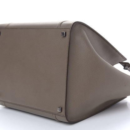 Celine Baby Grained Calfskin Medium Phantom Luggage Taupe 6 of 9