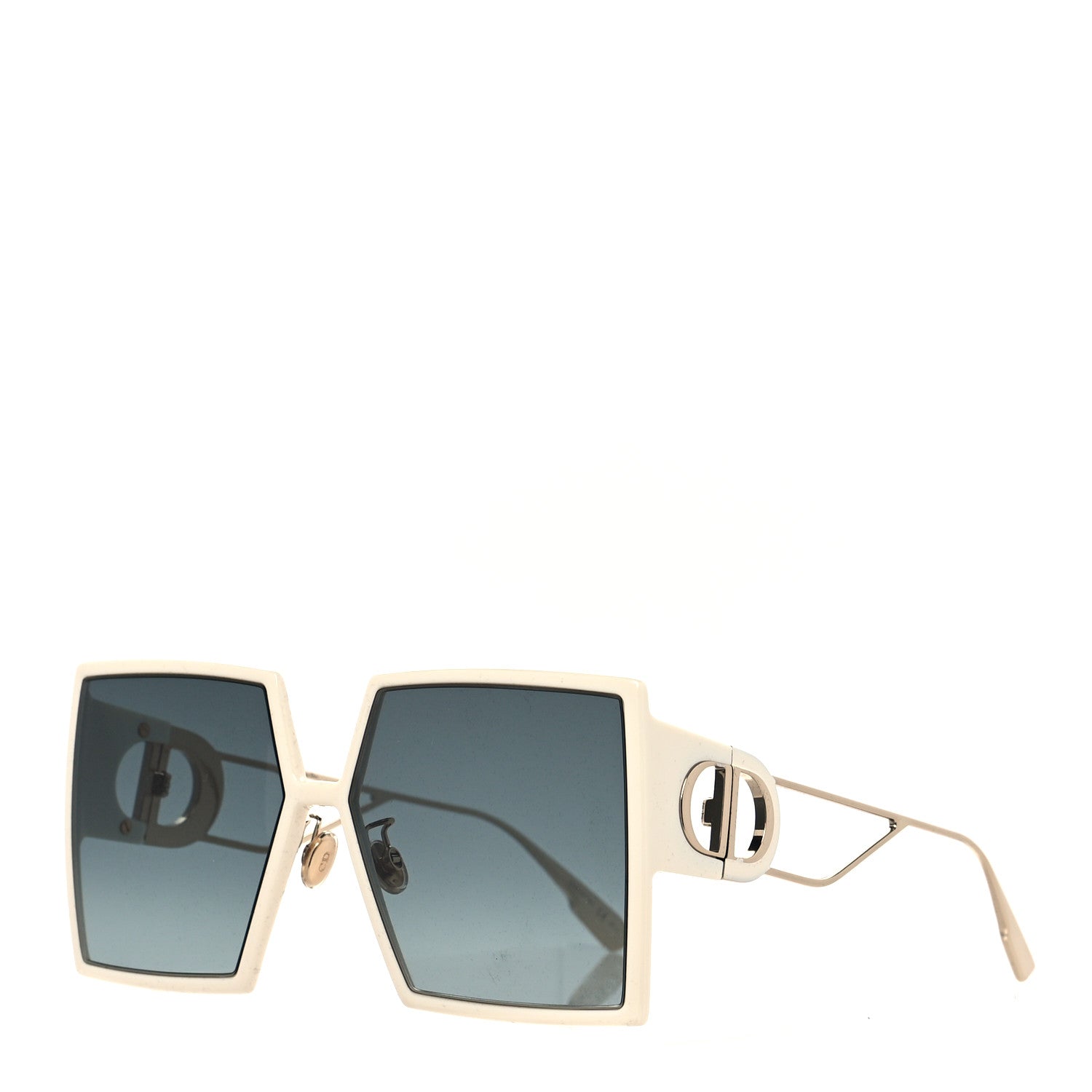 Christian Dior Square 30 Montaigne Sunglasses White 1 of 8