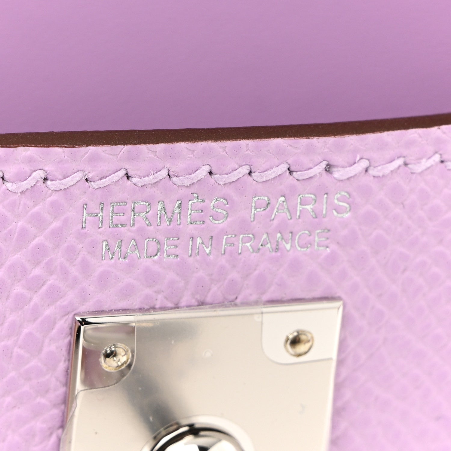 Hermes Epsom Mini Kelly Sellier 20 Guimauve 6 of 10