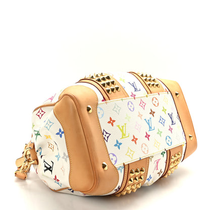 Louis Vuitton Monogram Multicolor Courtney MM White 4 of 10