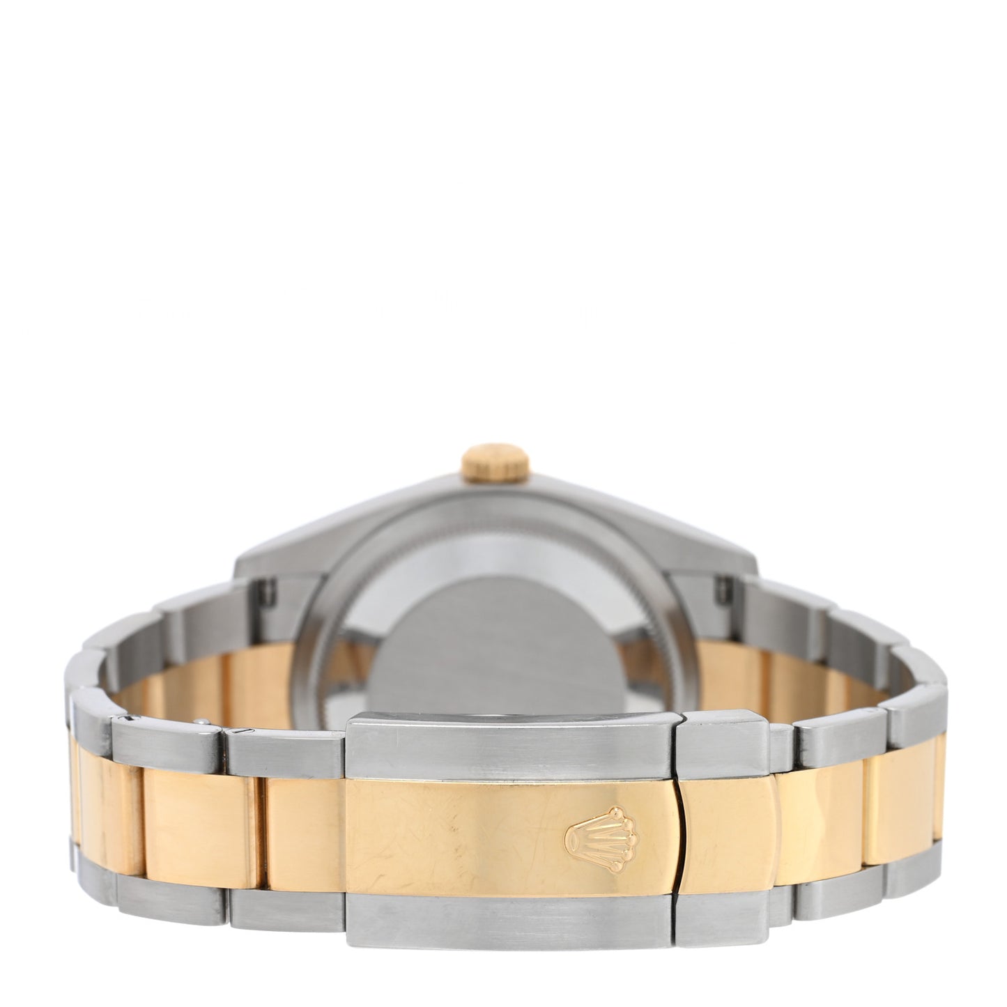 Stainless Steel 18K Yellow Gold Diamond 36mm Oyster Perpetual Datejust Watch Olive Green Roman 126233