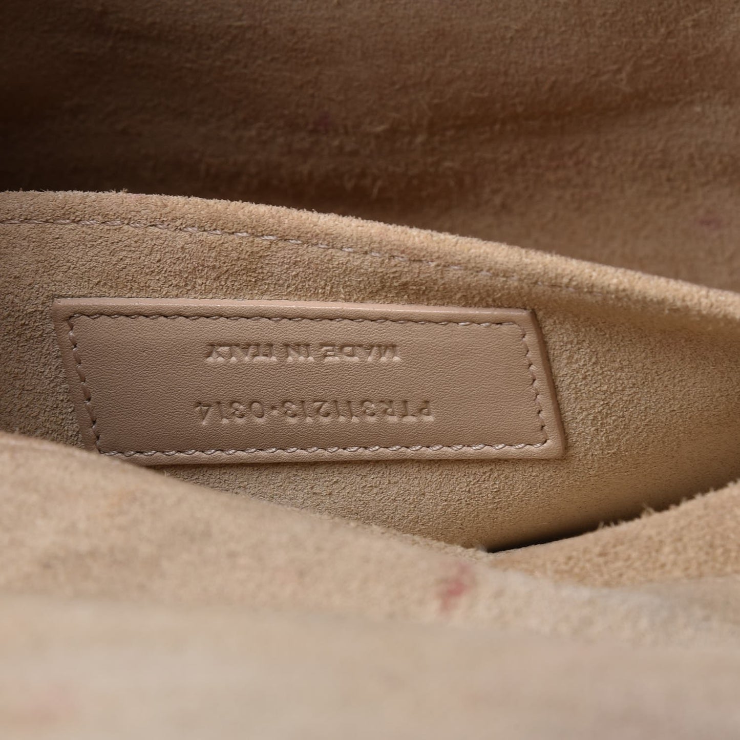 Calfskin Classic Y Ligne Clutch Light Beige