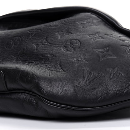 Louis Vuitton Calfskin Monogram Shadow Discovery Bumbag Black 8 of 10