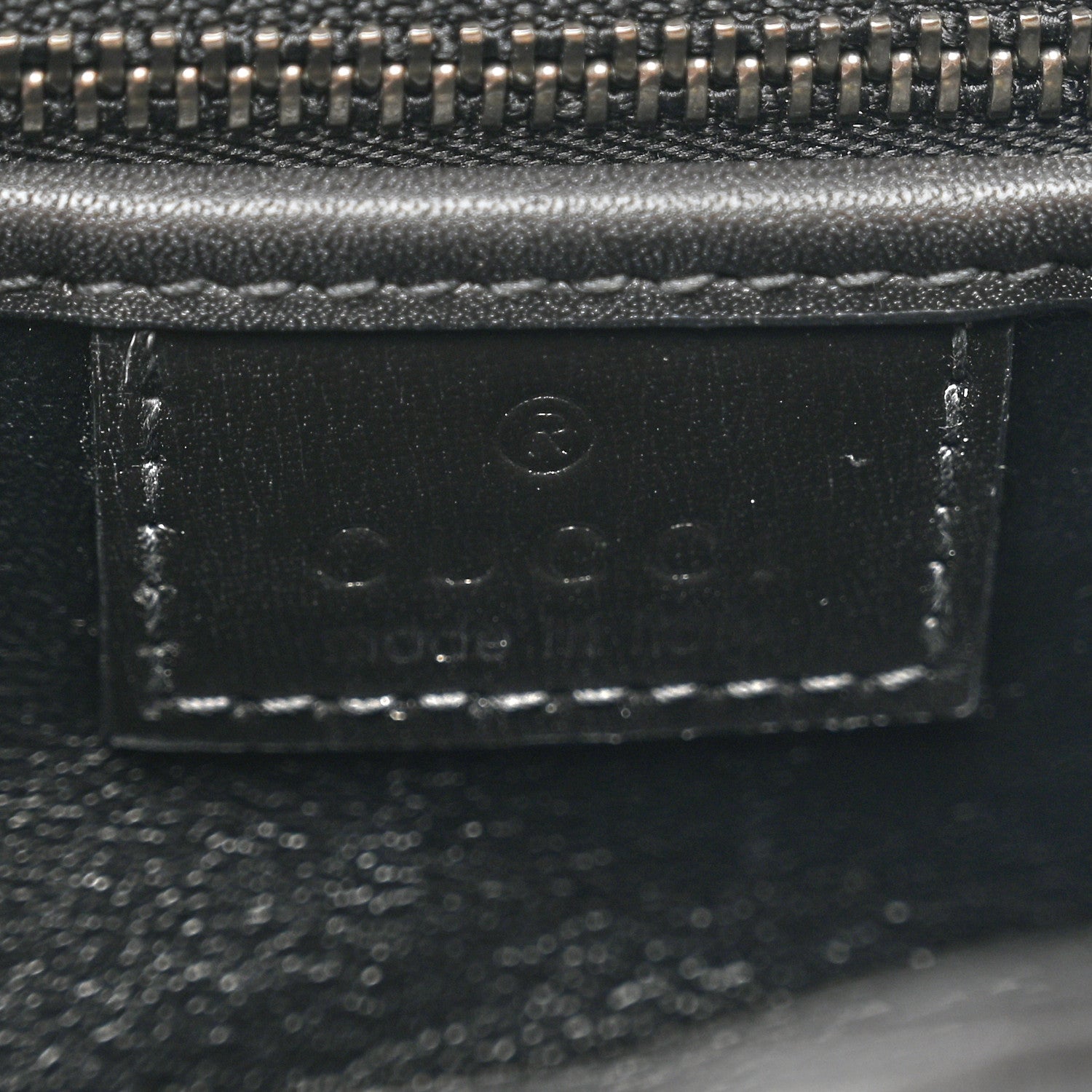 Gucci Boarded Dyana Lux Calfskin Web Monochrome Small Bamboo 1947 Top Handle Bag Black 6 of 9