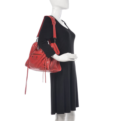 Balenciaga Agneau Classic Hardware City Rouge Cardinal 2 of 15