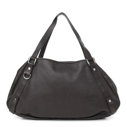 Gucci Calfskin Medium Abbey Shoulder Bag Dark Brown 1 of 10