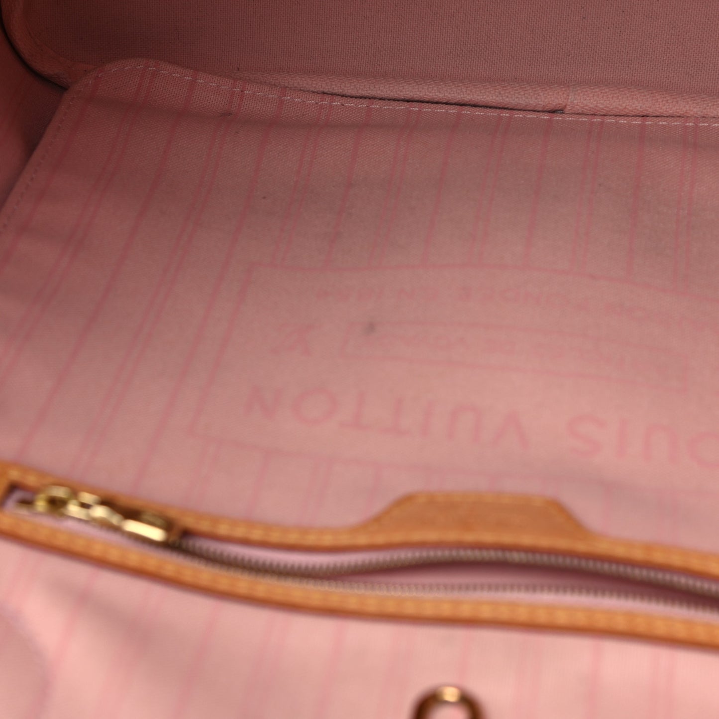 Damier Azur Neo Neverfull MM Rose Ballerine