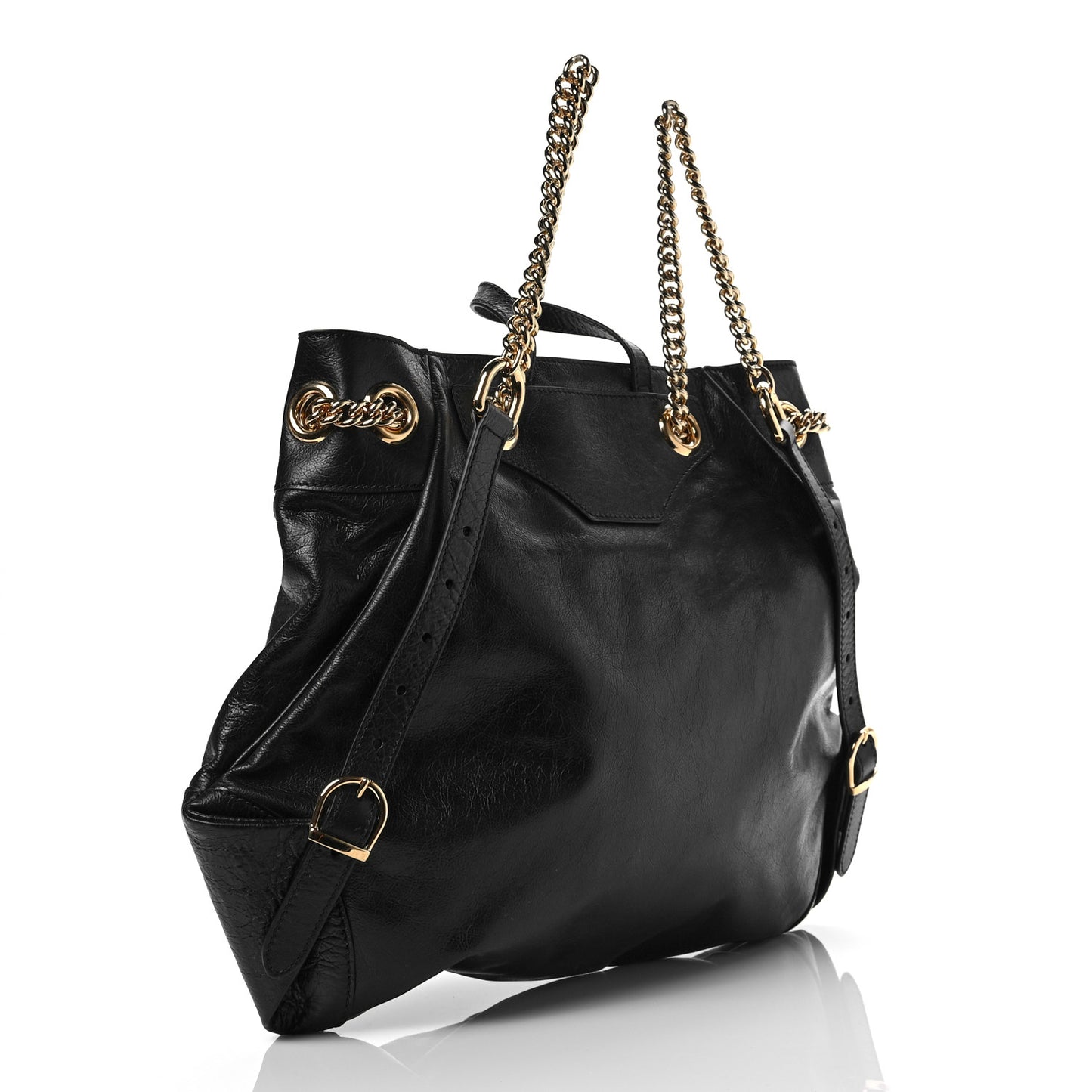 Calfskin Zumi Backpack Black