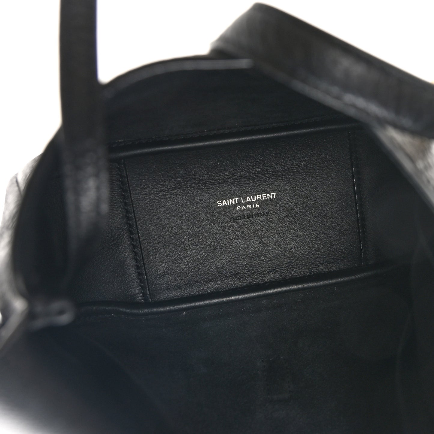Grained Calfskin Baby Le 5 A 7 Supple Hobo Black