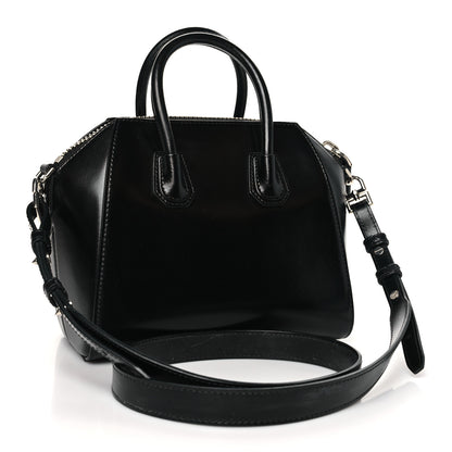 Givenchy Shiny Lord Calfskin Mini Antigona Black 3 of 13