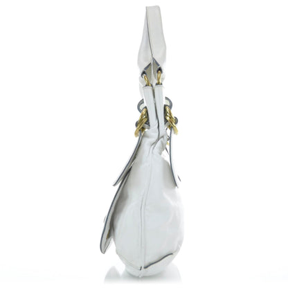 Chloe Leather Bay Tote White 4 of 9