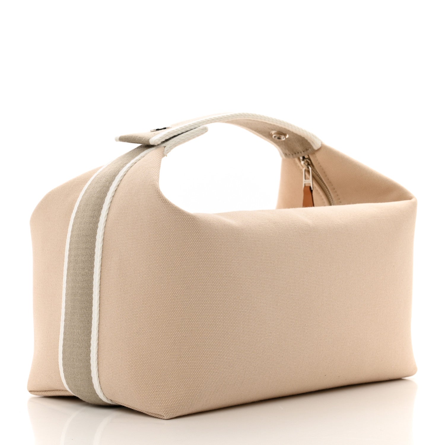 Hermes Canvas Large Bride-A-Brac Pouch Natural 3 of 6