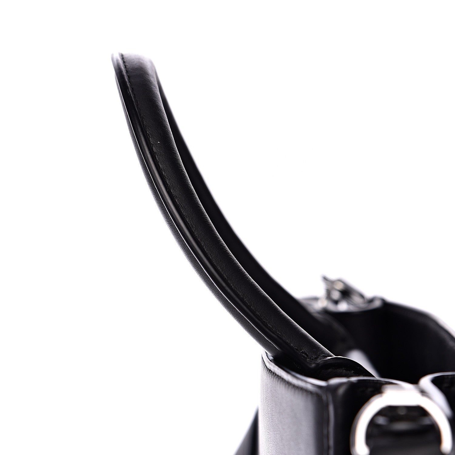 Alexander Wang Smooth Calfskin Attica Chain Satchel Black 9 of 15
