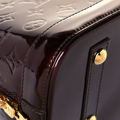 Louis Vuitton Vernis Alma PM Amarante 8 of 11