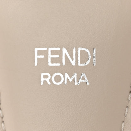 Fendi Jacquard Ribbon Vitello King FF Bi-Color Intreccio Adjustable Strap You Nuvola Edamame 3 of 4
