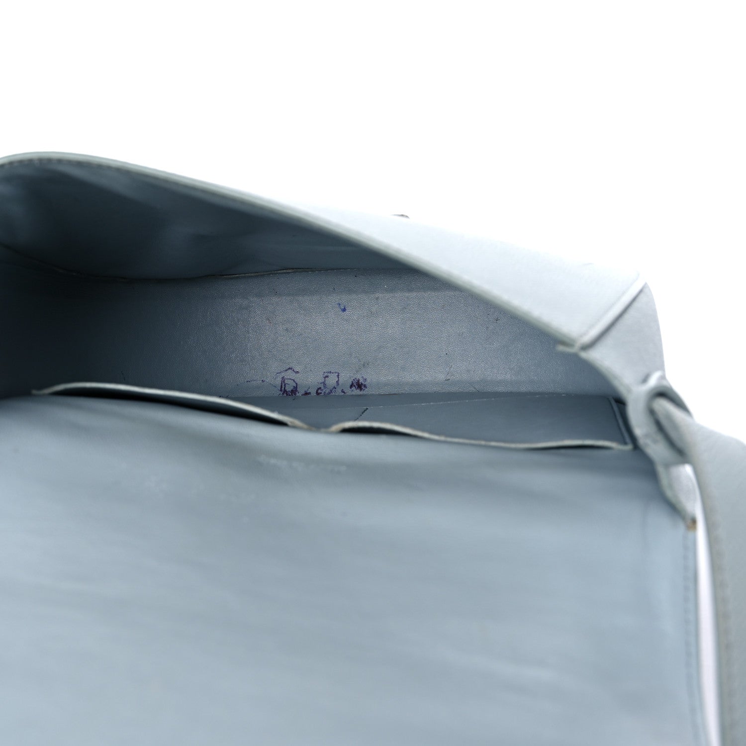 Celine Grained Calfskin Compact Trotteur Cloud 4 of 21