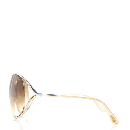 Tom Ford Miranda Crossover Sunglasses TF130 Gold 3 of 8