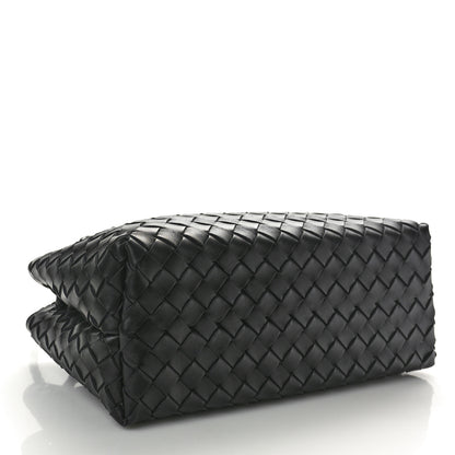 Bottega Veneta Nappa Intrecciato Small East West Andiamo Shoulder Bag Black 4 of 11