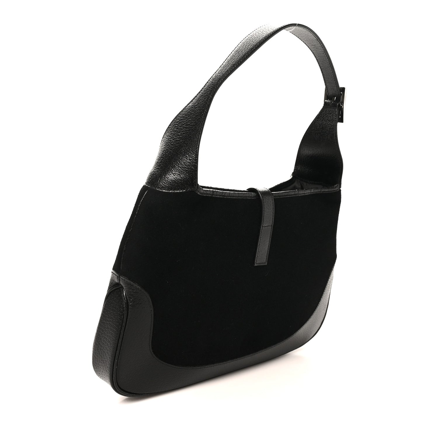 Felt Jackie O Hobo Black