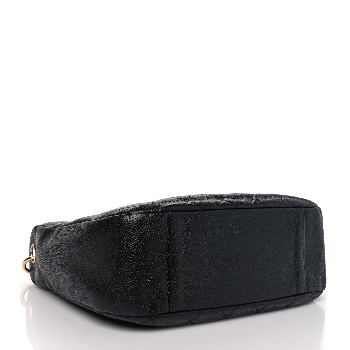 Caviar Quilted Timeless CC Shoulder Bag Black